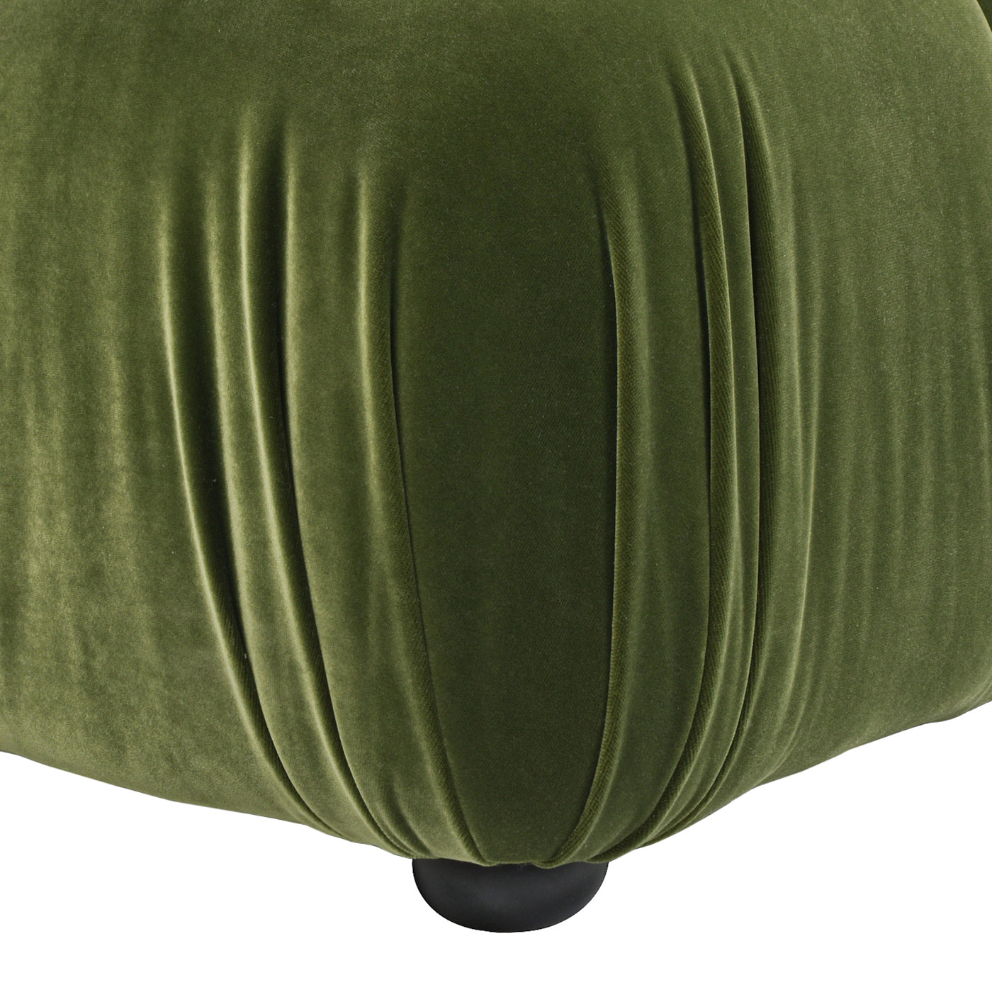 Marcel 36" Bubble Modular Modern Lounge Arm Chair, Olive