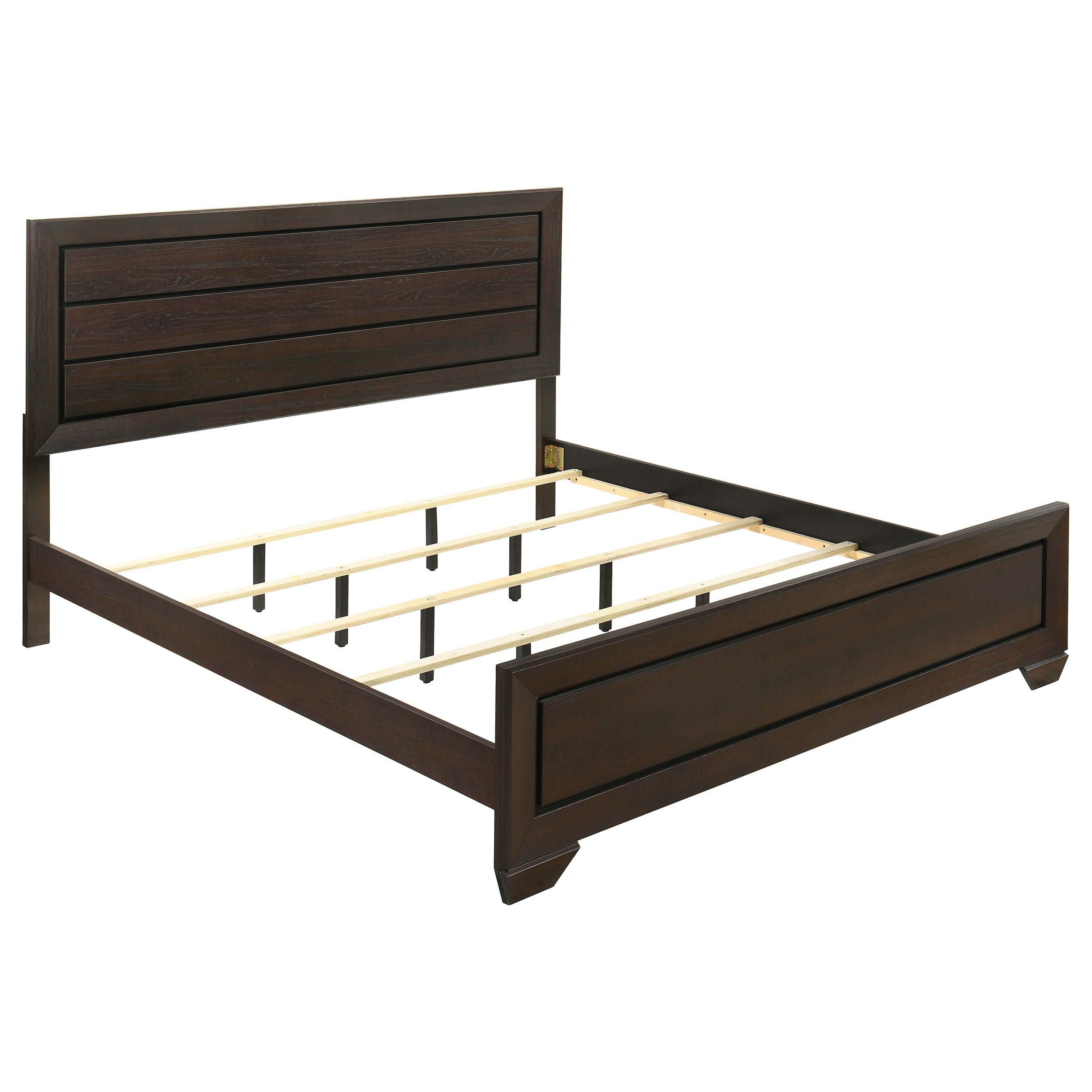 Oatfield Dark Cocoa 5-Piece Eastern King Bedroom Set