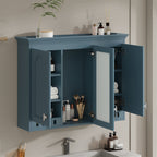 35 Inch Wall-Mount All-in-One Mirror Cabinet