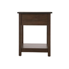Sleek Contemporary Nightstand in Wenge