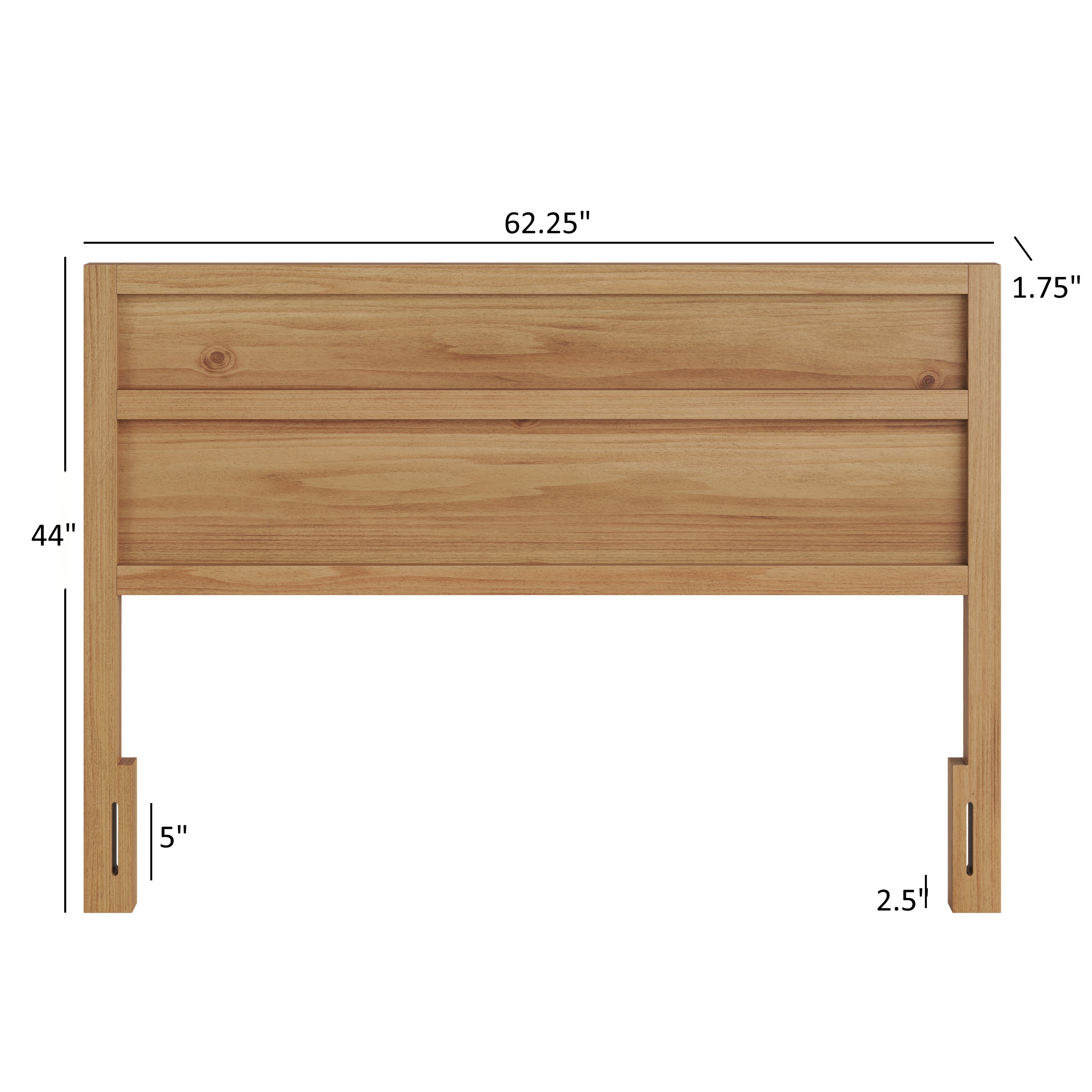 Maddox Modern Wood Queen Panel Headboard