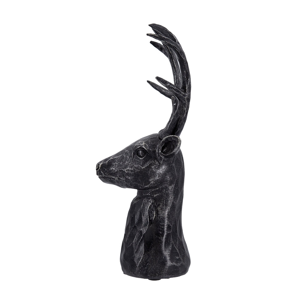 6x4x11" Darby 8-Point Deer Head Statue Decor