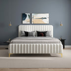 Valery King Size Upholstered Platform Bed