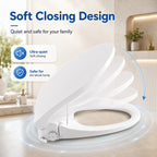 Smart Bidet Toilet Seat with Adjustable Heated Features