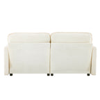 69" Plush Cloud Loveseat: Modular 2-Seater Sectional Sofa