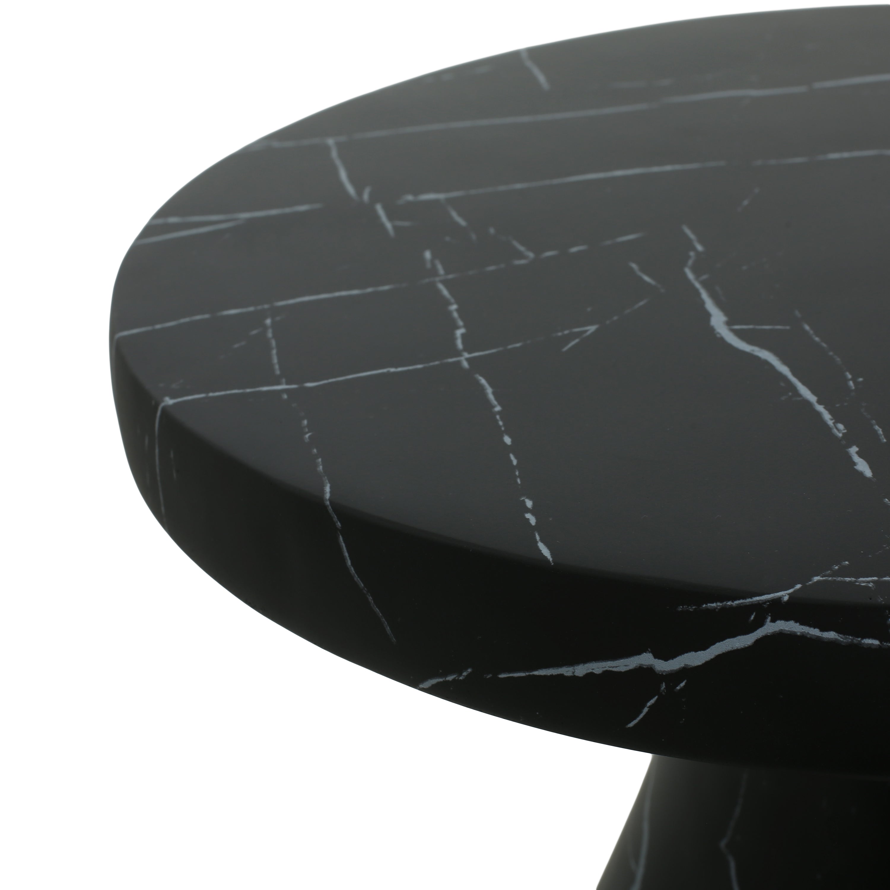 Outdoor Travertine MGO Side Table