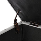 22 Inch Anti-Scratch Leather Storage Ottoman