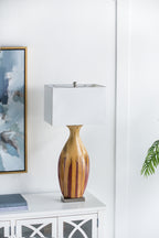 16x10.5x36" Ceramic Table Lamp