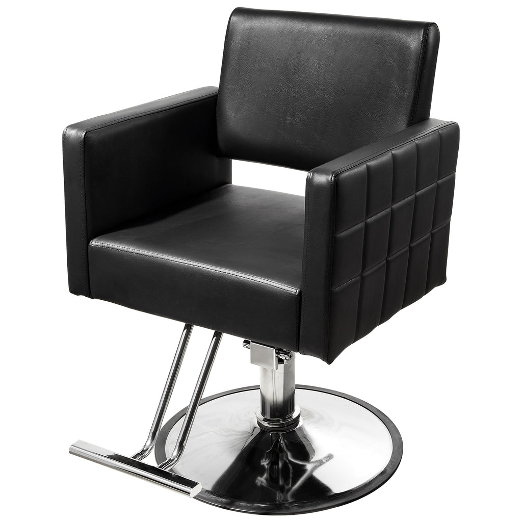 Black Salon Stylist Chair for Home Hydraulic