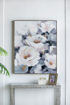 32.3x40.2" Sarah Framed Floral Wall Art