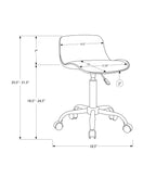 Ergonomic Adjustable Height Office Chair for Kids
