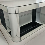 Baked Curved Mirror Coffee Table