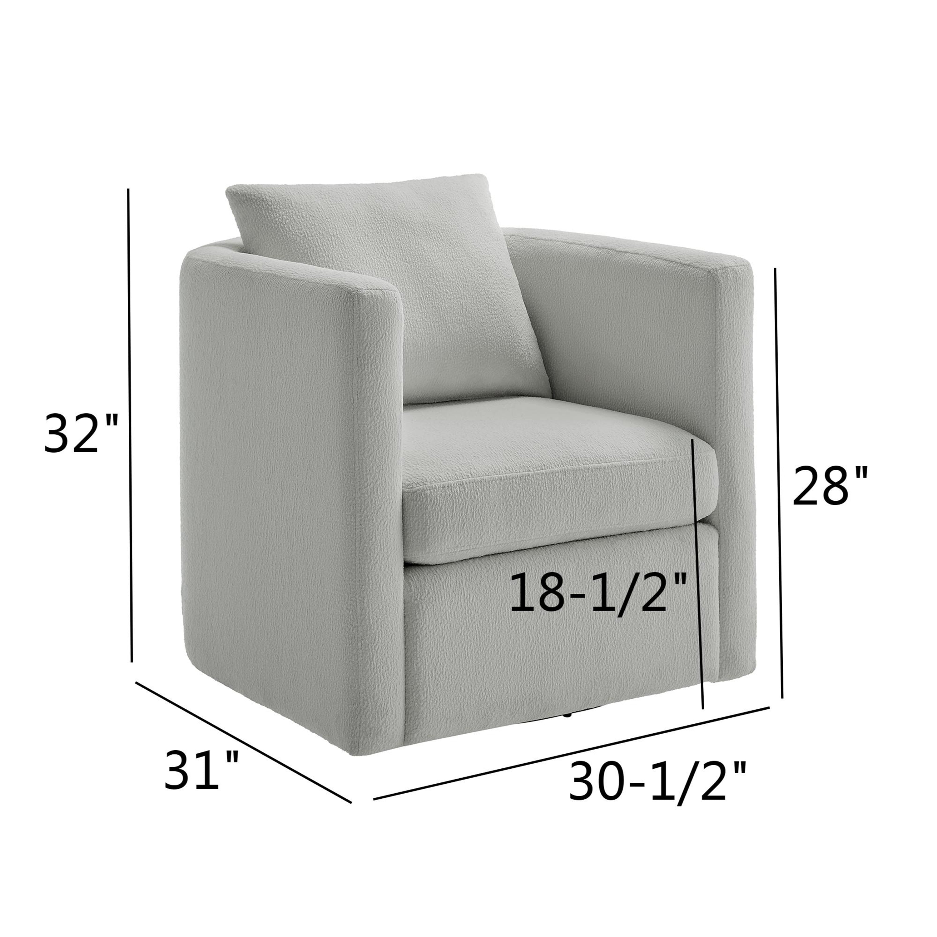 Sutton Light Swivel Chair