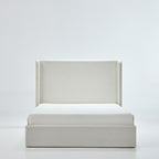 Carmen Upholstered Wingback Bed