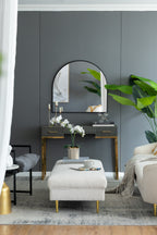 33" x 31" Arched Decorative Accent Mirror