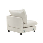 99 in. Oversize 5-Piece L Shaped Modular Free Combination Sectional Sofa
