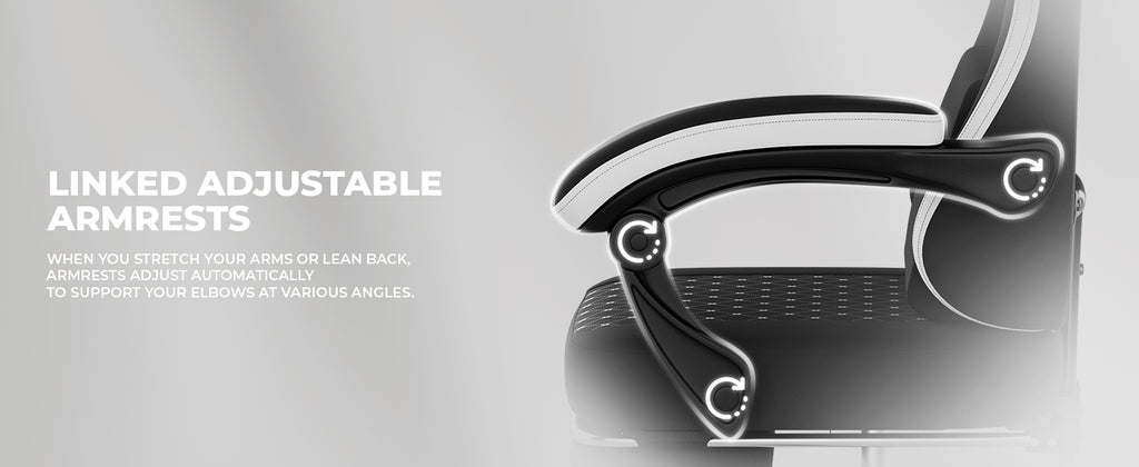 Gaming Chair with Massage and Footrest