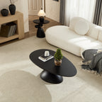 47.27" Lucky Stone-shaped Elliptical Coffee Table