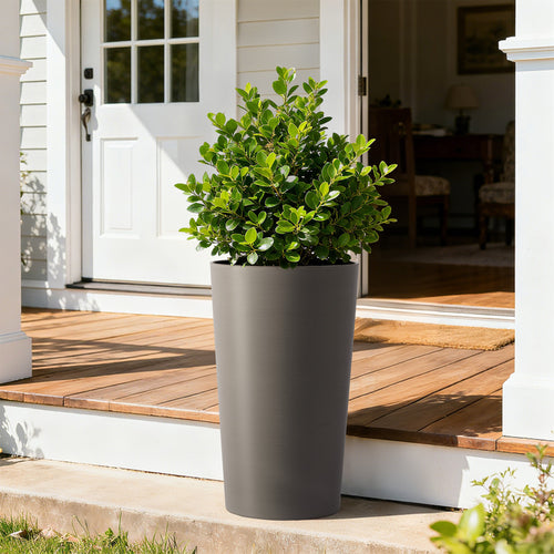 2 Pack Tall 21.7 in Planters for Outdoor Plants