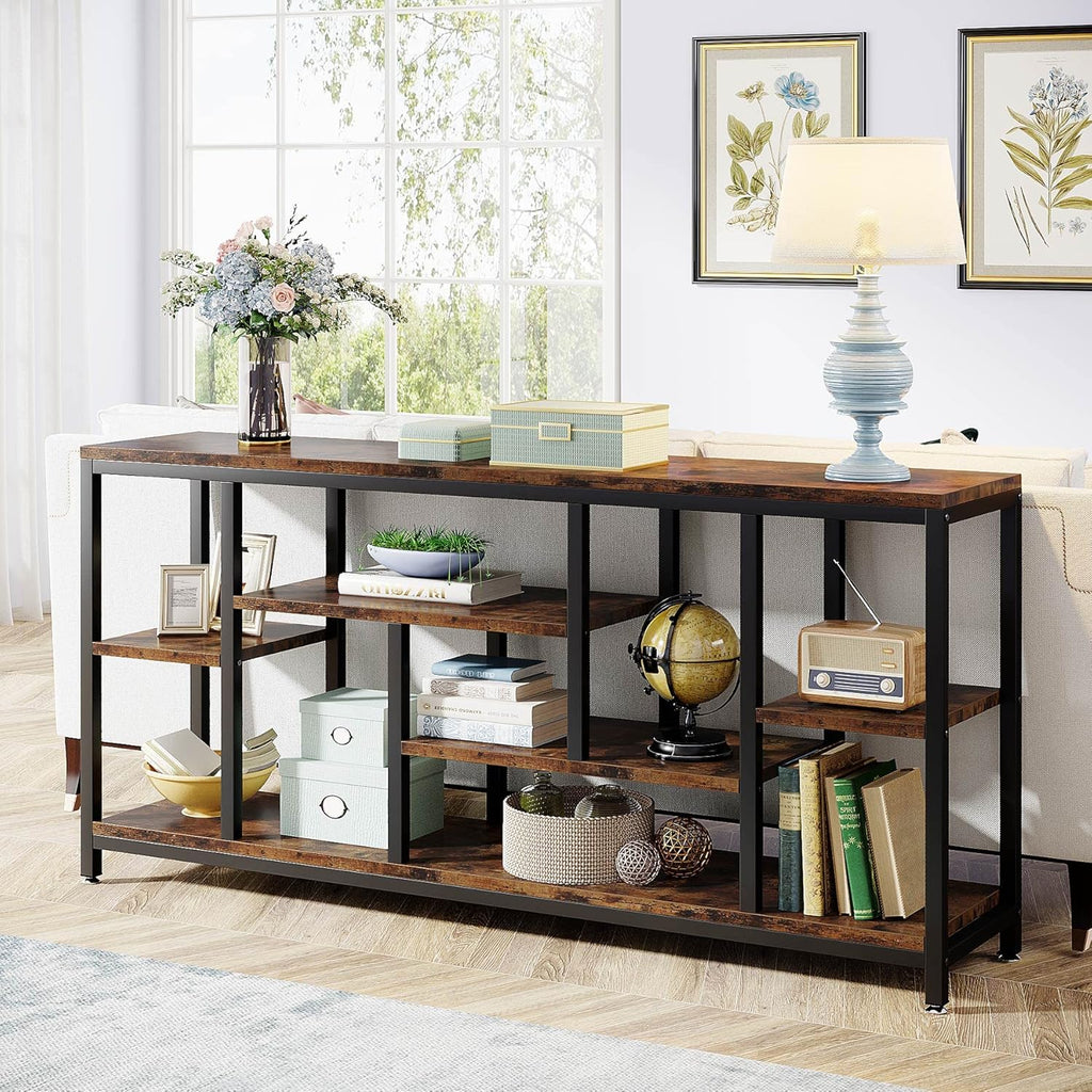 70.9" Extra Long Industrial Console Table
