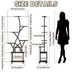 Plant Stand Indoor with Grow Light, 64" Tall, 8 Tiered Shelves