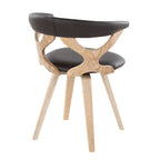 Gardenia Mid-Century Modern Dining/Accent Chair