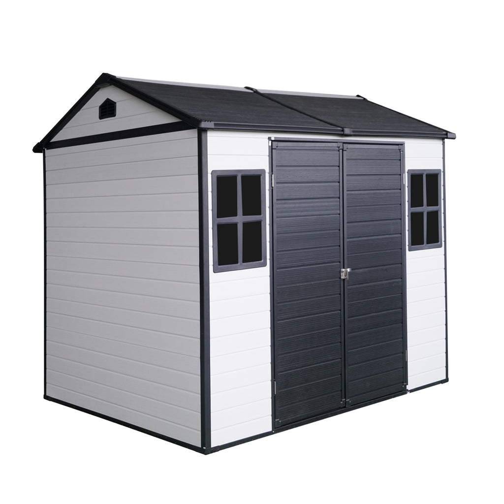 8 x 6 ft Resin Outdoor Storage Shed