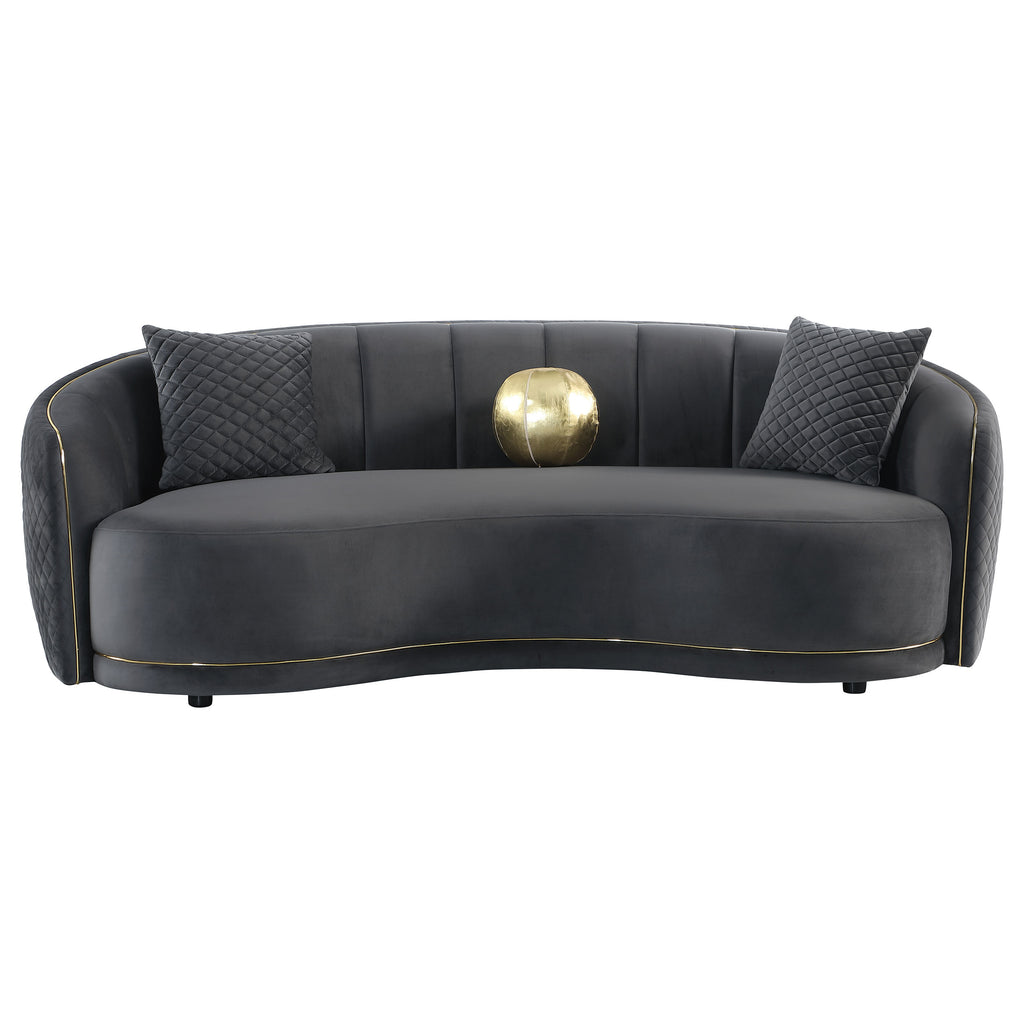 Luxe Dark Sofa
