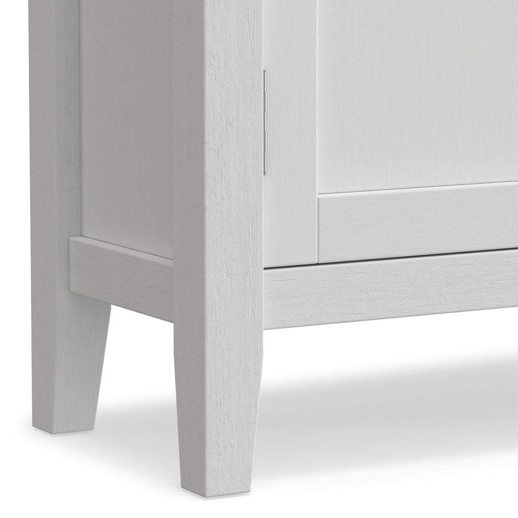 Redmond 32 Inch Wide Solid Wood Low Storage Cabinet