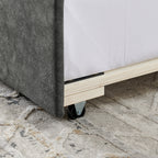 Full Size Daybed with USB Charging & Twin Size Pull-out Bed