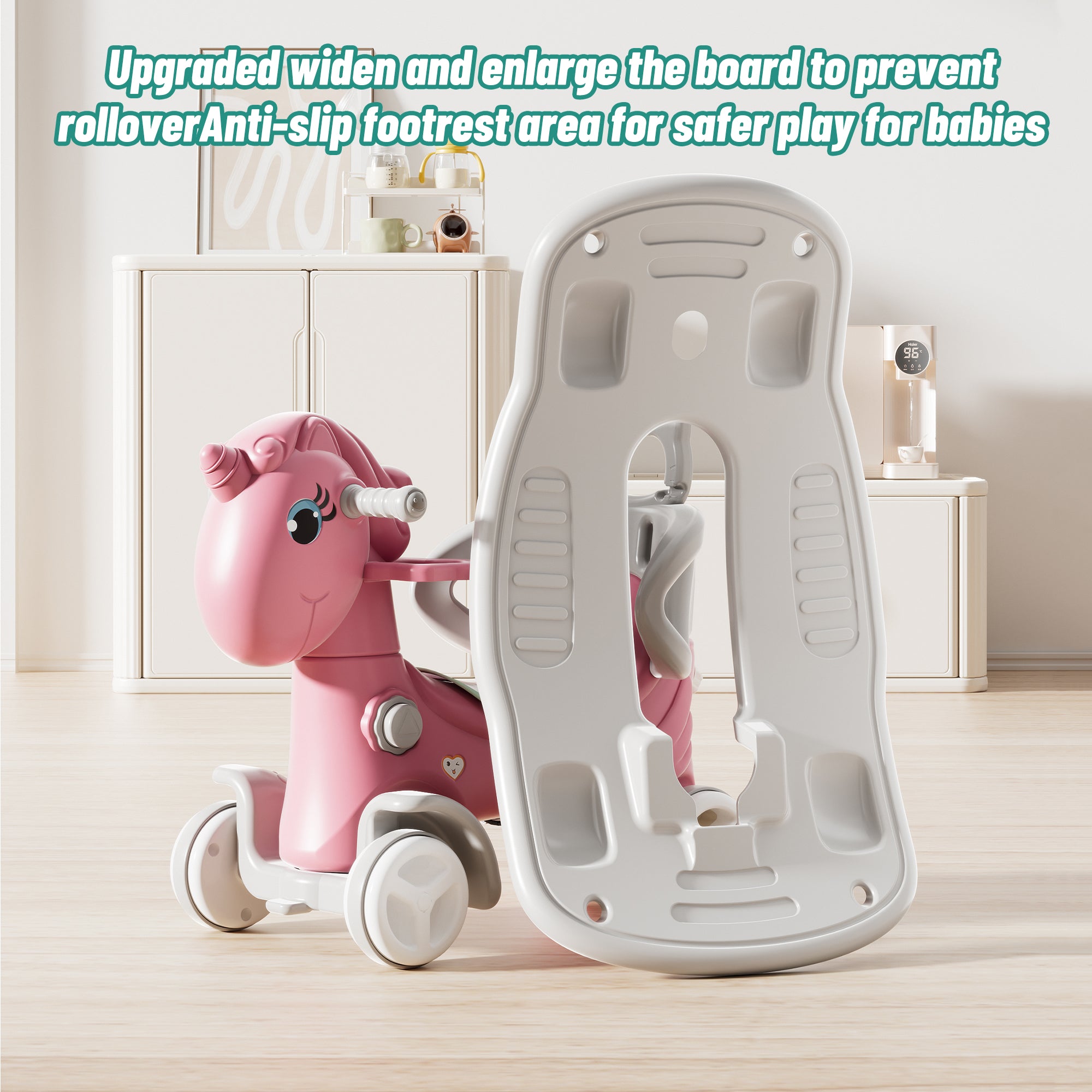 Rocking Horse for Toddlers, Unicorn Ride On Toy