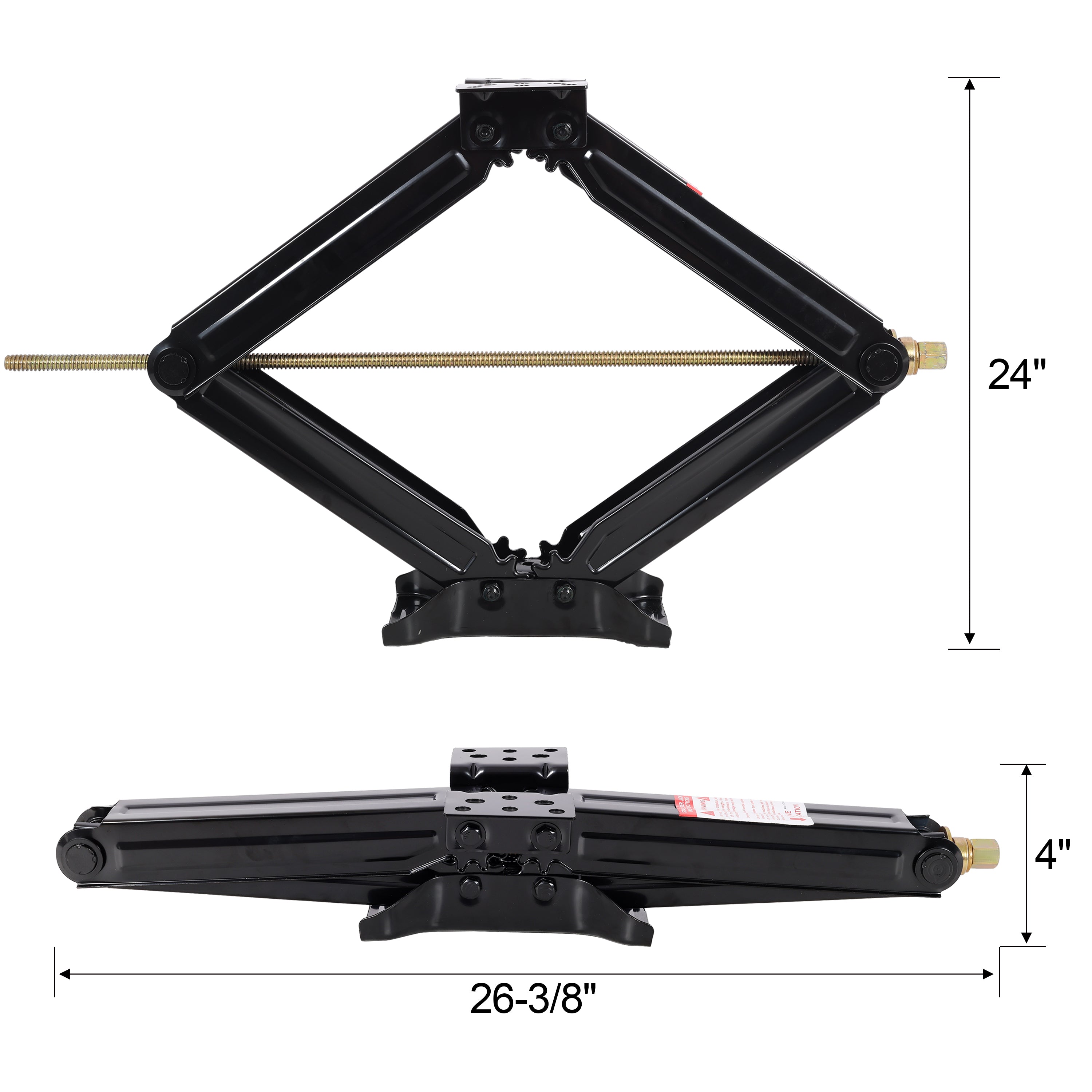 5000 lbs RV Scissor Jacks, Set of 2
