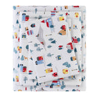 4 PCS King Printed Sheet Set