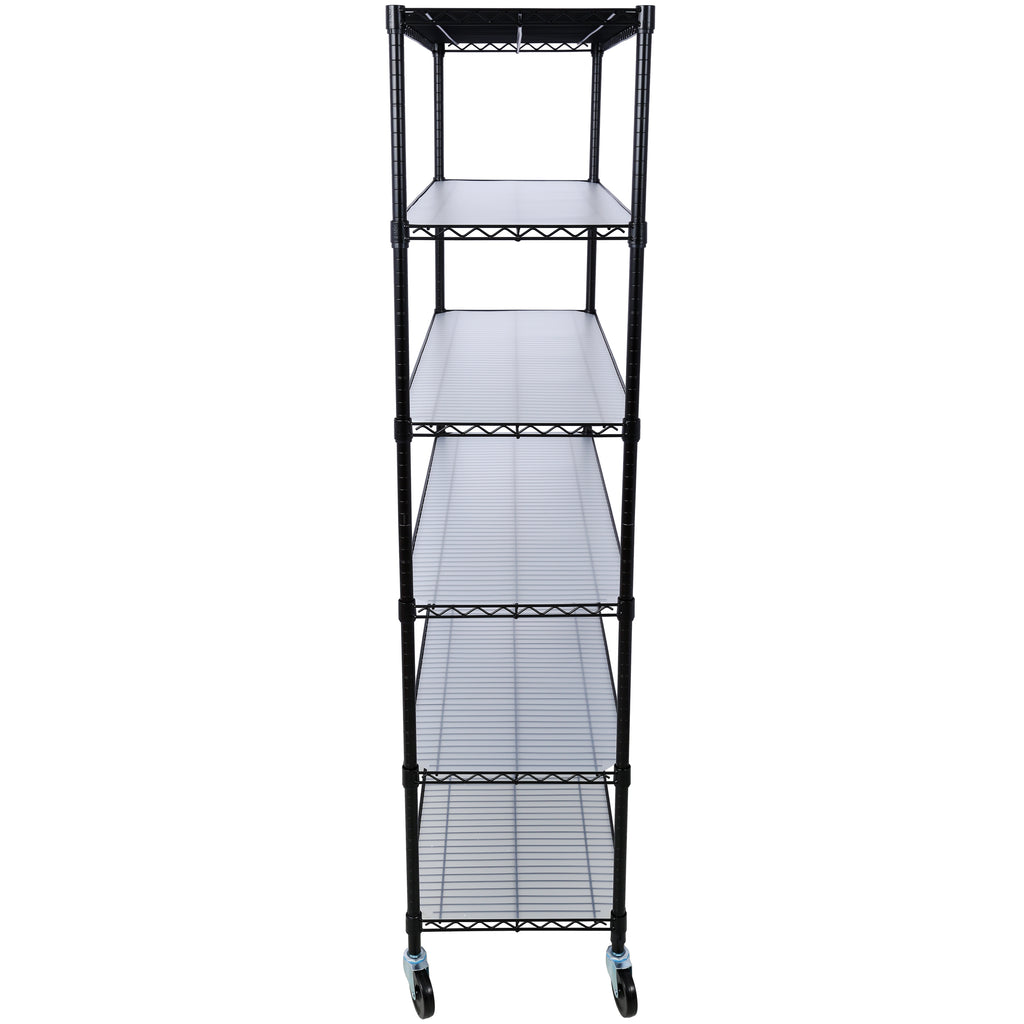6 Tier 6000lbs Capacity NSF Metal Shelf Wire Shelving Unit