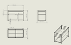 45" Iron-Wood Combined Growing Beds with Storage Racks