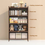 57'' Tall Metal 4 Flip Doors Cabinet