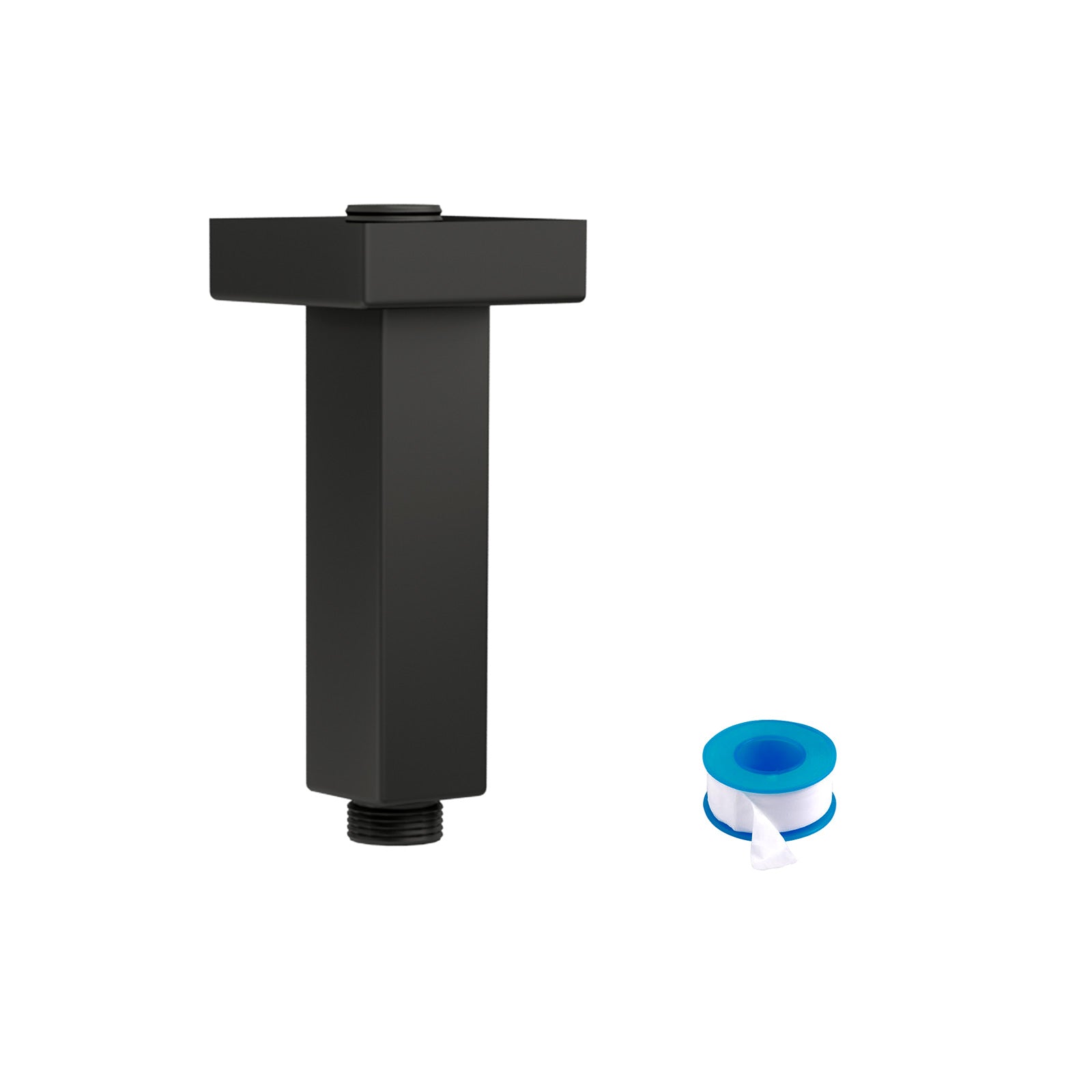 3-Inch Ceiling Mounted Shower Arm with Flange - Matte