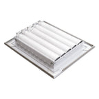 AC Register Vent Cover 8X6 Inch - Adjustable Aluminum HVAC Grille