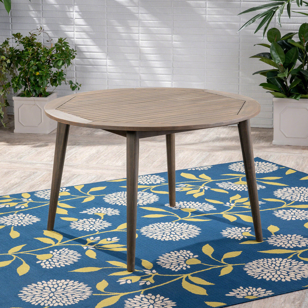 Stamford 47 Acacia Wood Outdoor Dining Table