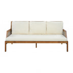 3 Piece Acacia Wood Patio Furniture Set