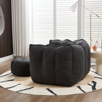 Soft Bean Bag Chair with High Resilient Foam