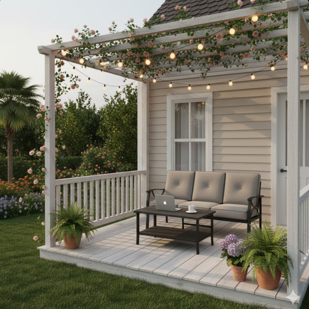 2 Piece Outdoor Patio Set