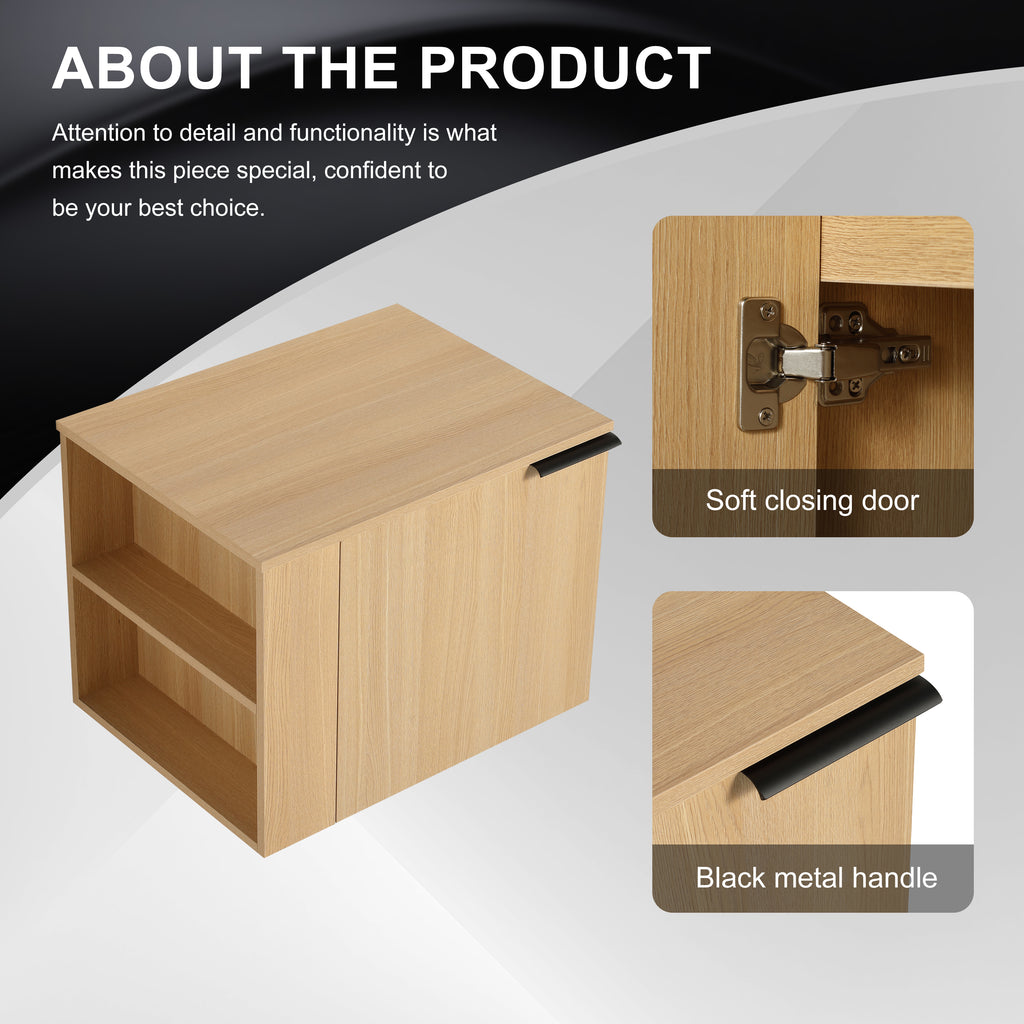 24" Bathroom Vanity Sink Combo for Big Spaces