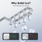 Bullet Ice Maker Machine