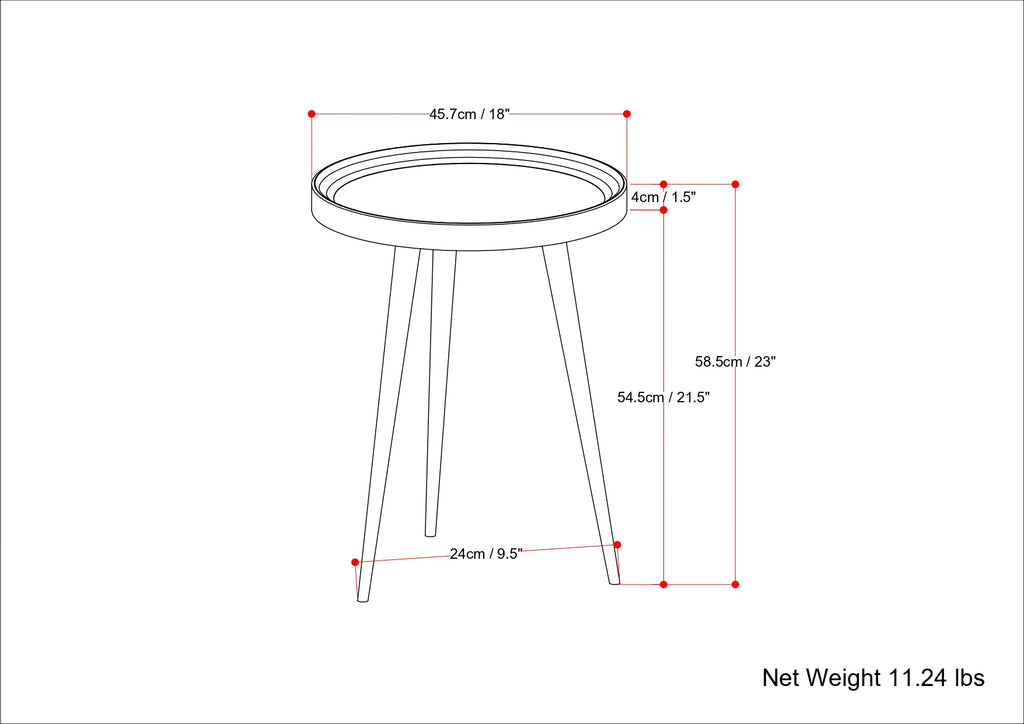 Clairmont Round Side Table