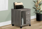 Rolling File Cabinet with Storage