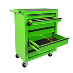 Rolling Metal Tool Chest with 7 Drawers - Green