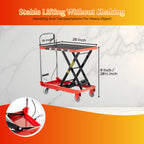 Hydraulic Lift Table Cart