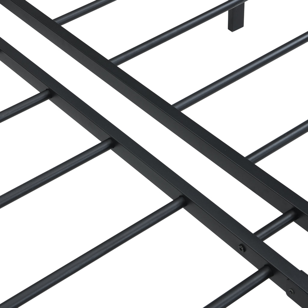 Queen Size Bed Frame - Heavy Duty Metal Construction