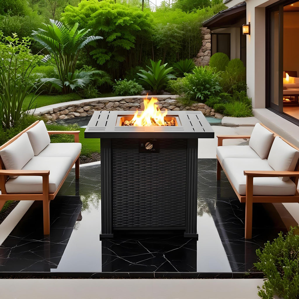 28" Propane Gas Fire Pit Table